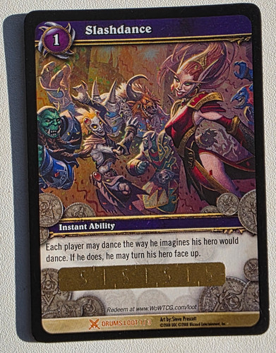 Slashdance wow tcg loot - tcg,