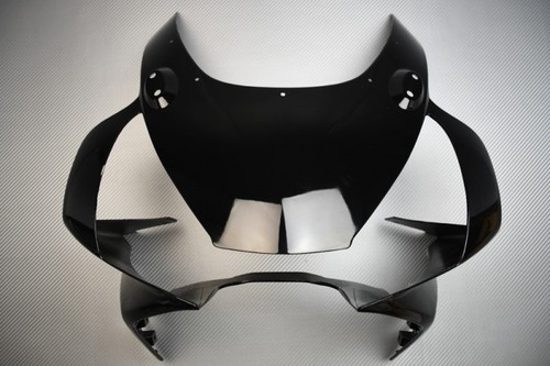 Black front nose - black,
