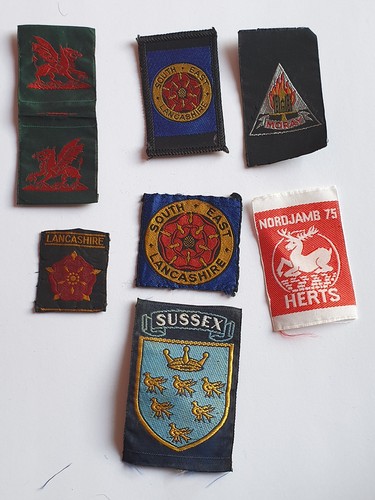 Boy scout badges lot obsolete - boy,