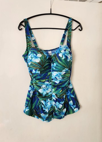 Women blue floral - women's,