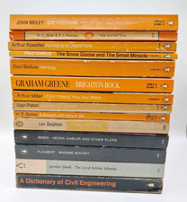 14 x vintage classic Penguin books/novels 1960s/1970s/1980s job lot set