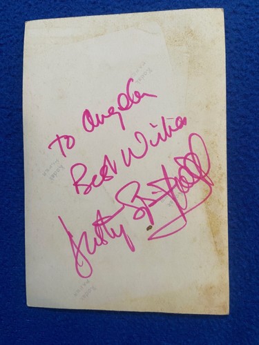 Dusty springfield signed - dusty,
