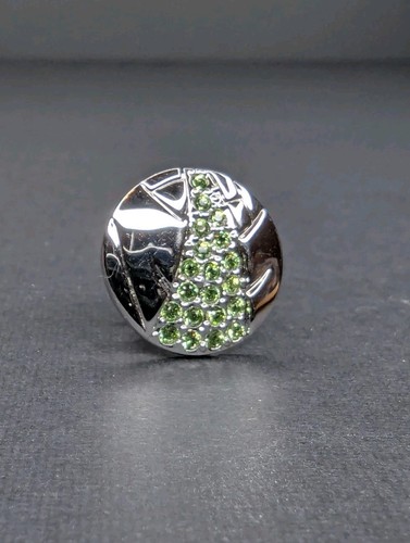 Swarovski signed pin tie tac - signed,