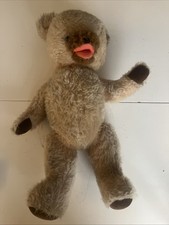 Pedigree Vintage Talking Teddy Bear  Needs Attention