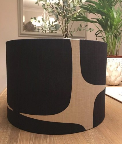 Handmade fabric lampshade - fabric,