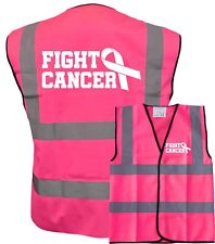 Fight Cancer Logo Hi Vis Pink