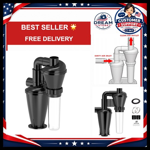 Double filtration cyclone dust - filtration,