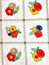 30s Vintage Feedsack Full Open