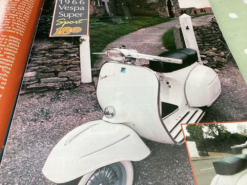 Vespa 180 scooter - vespa, ss