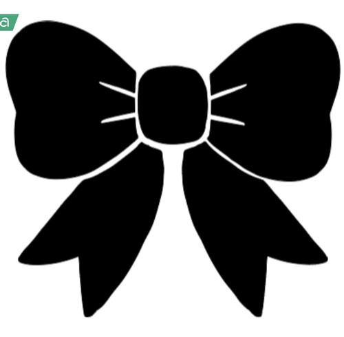 Bow vinyl decal - vinyl,