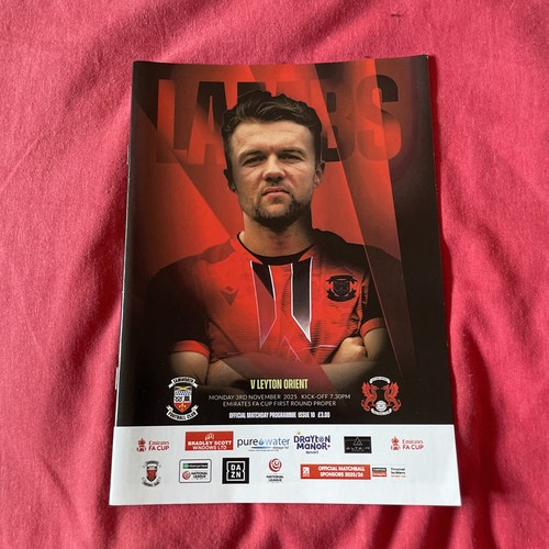 2025 tamworth leyton orient - v,