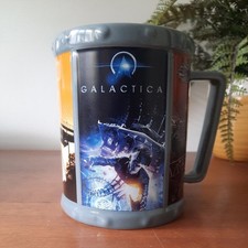 Alton Towers Resort Jumbo XL 3D Grey Mug Nemesis Oblivion 13 Galactica Rita