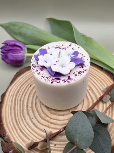 Handmade floral botanical soy - handmade,