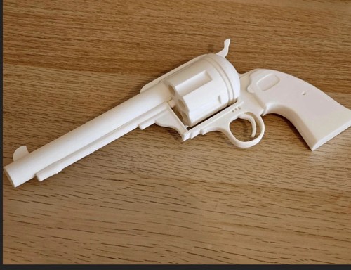Printed cattleman revolver - 3d,