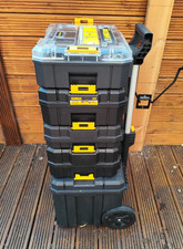 DeWalt TSTAK Stack System Trolley + Stack System  & Boxes suitcases dif models