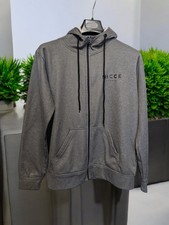 Nicce Unisex Hoodie Grey Full Zip Size M