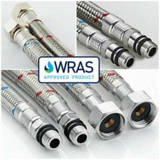 Basin Hose Flexi WRAS approved Connectors Flexible Monobloc Mixer Tap Pipes