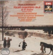 TCHAIKOVSKY : PIANO CONCERTO NO. 2 CD UK EMI 1987 Expertly Refurbished Product