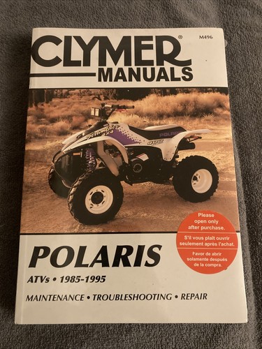 Polaris quad atv clymer - quad, haynes