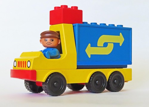 Vintage lego duplo - 2632, lorry