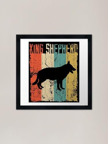 King shepherd vintage retro - king,