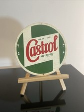 Original CASTROL Aluminium Not Enamel Sign