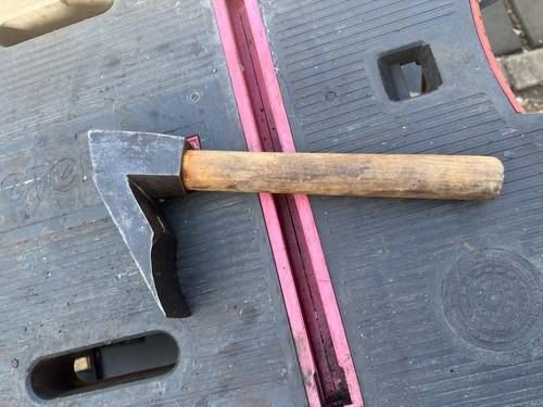 Antique log hewing - hewing, timber