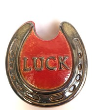 Horse Shoe Trinket Box w/lid