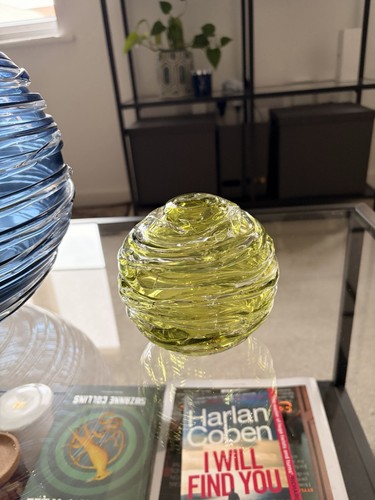 Strata glass sphere made - sphere,