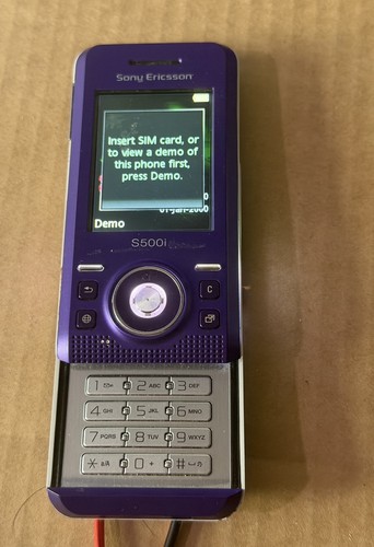 Sony ericsson s500i - ericsson, (purple)