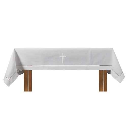 Eyelet edged embroidered - eyelet, cross