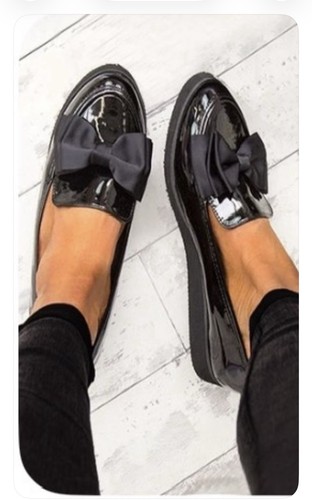 Womens ladies flat creeper - ladies,