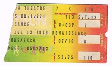 Renaissance 7/13/79 Cleveland