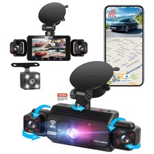 360 Degree 4 Channel Dash Cam
