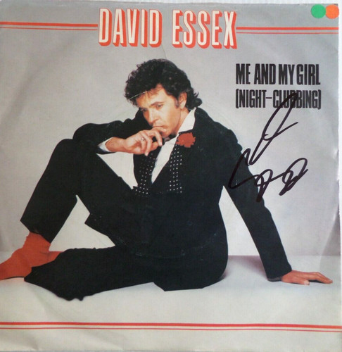 David essex autographed inch - autographed,