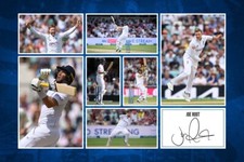 Joe Root Ashes Signed