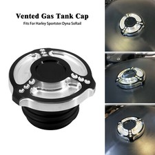 CNC Dot Vented Gas Cap Fuel