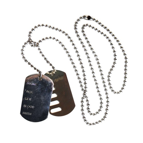 Dog tags mens ladies army - tags,
