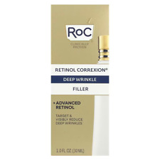 RoC Retinol Correxion Deep Wrinkle Facial Filler Retinol + Hyaluronic Acid 1 oz.