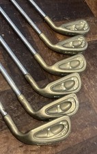Swilken Golf Bronze Irons Alta MKlll S Flex Steel Right 3,4,6,8,9 & SW