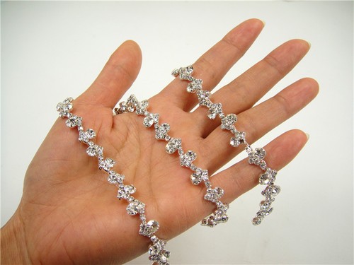 Rhinestone bridal dress - rhinestone,