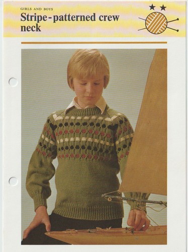 Child knitting pattern all - pattern, (all