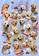 Golden Retriever Dog Christmas