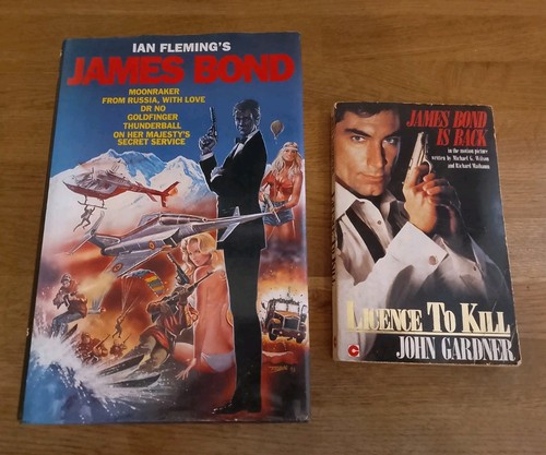 Book ian fleming james - book, x2