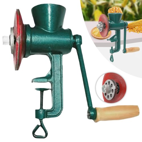 Hand crank manual corn grinder - crank,