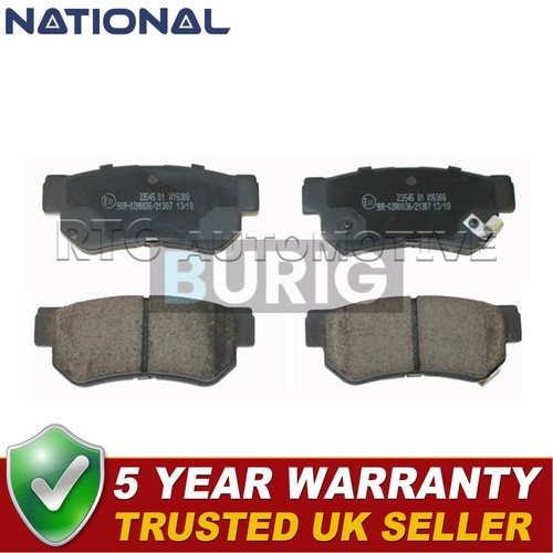 Burig rear brake pads - rear,