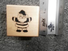 PSX Christmas Small Wood Mounted Rubber Stamp - Santa