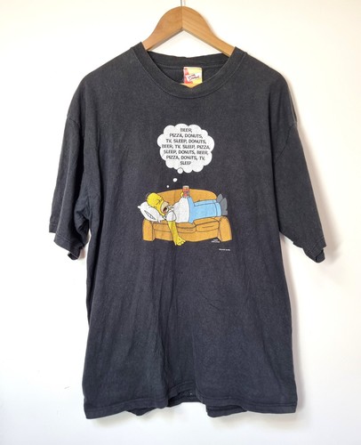 The simpsons shirt black - simpsons,