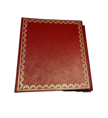 Cartier folding document - folding,