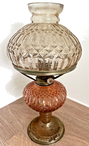 Vintage hong kong glass oil - kong,